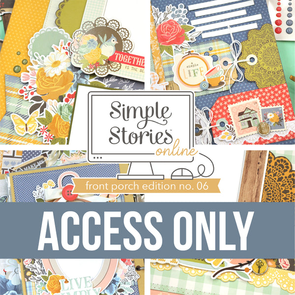 Access Only Front Porch (February 2025) Simple Stories