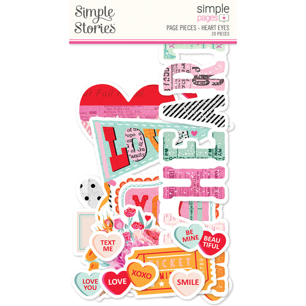 Simple Pages Page Pieces - Heart Eyes – Simple Stories