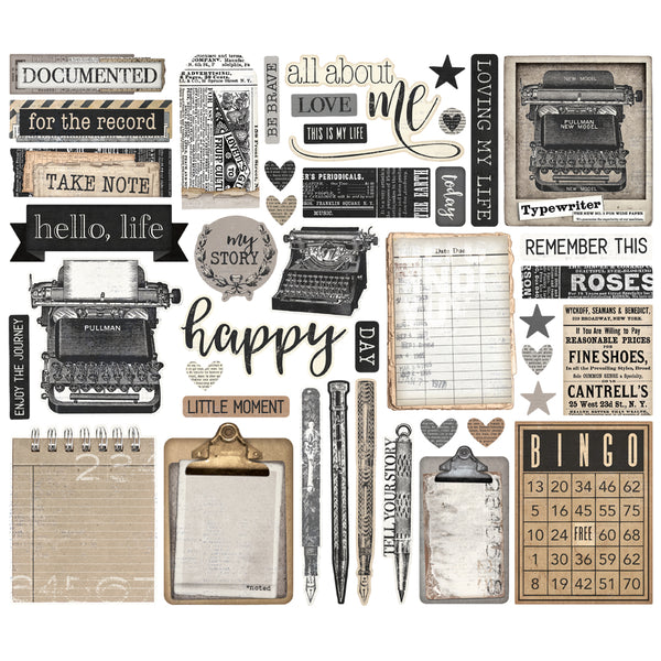 Simple Stories - S.V. 'Tis The Season collection Bits & Pieces Die-Cuts