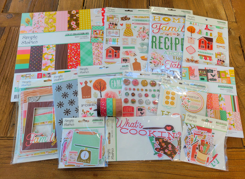 What's Cookin'? Mega Scrapbook Bundle