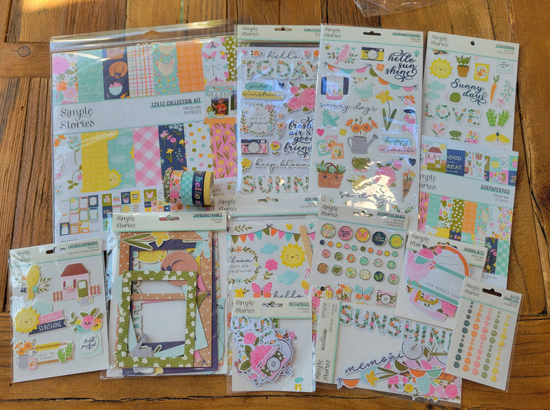 NEW! Fresh Air Scrapbook Bundle