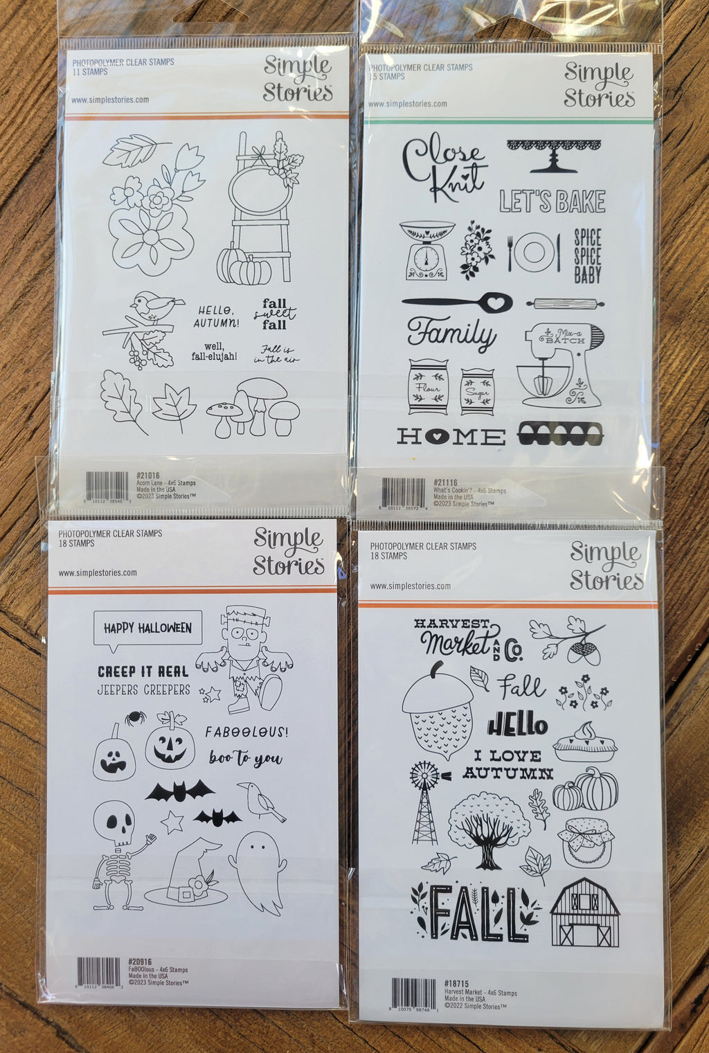 Stamp Set - Halloween & Fall Bundle