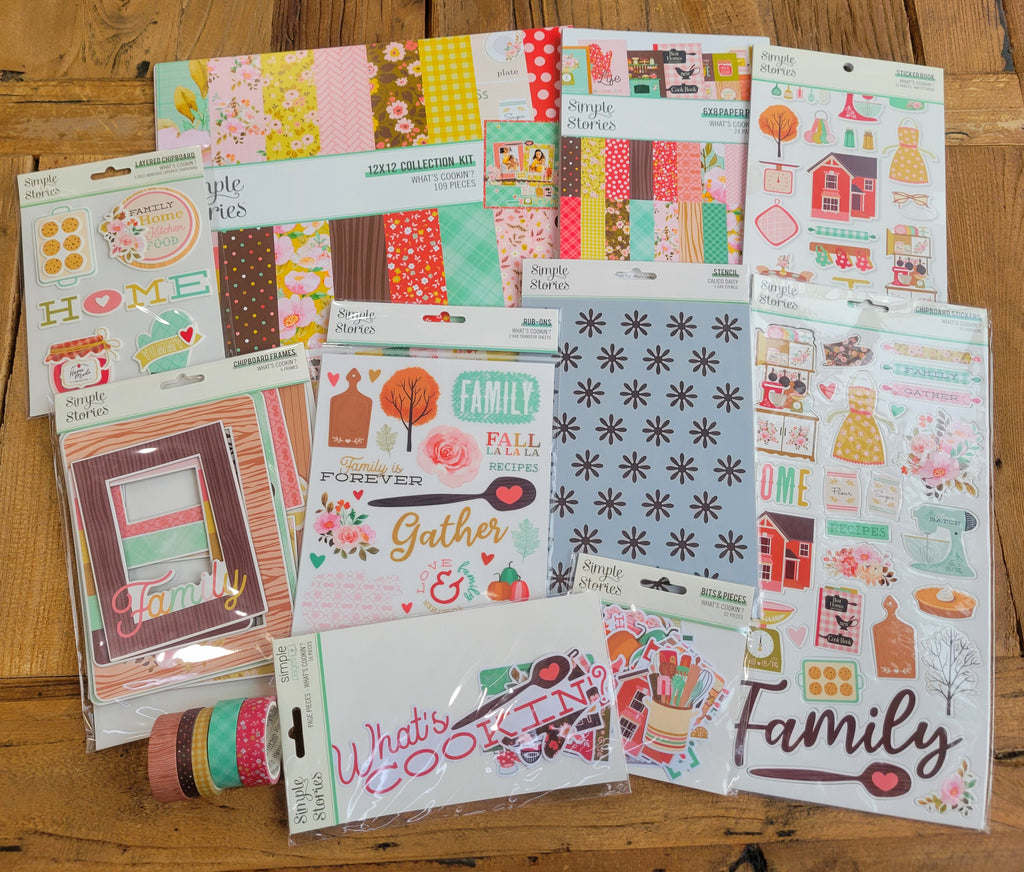 What's Cookin' ? Scrapbook Bundle