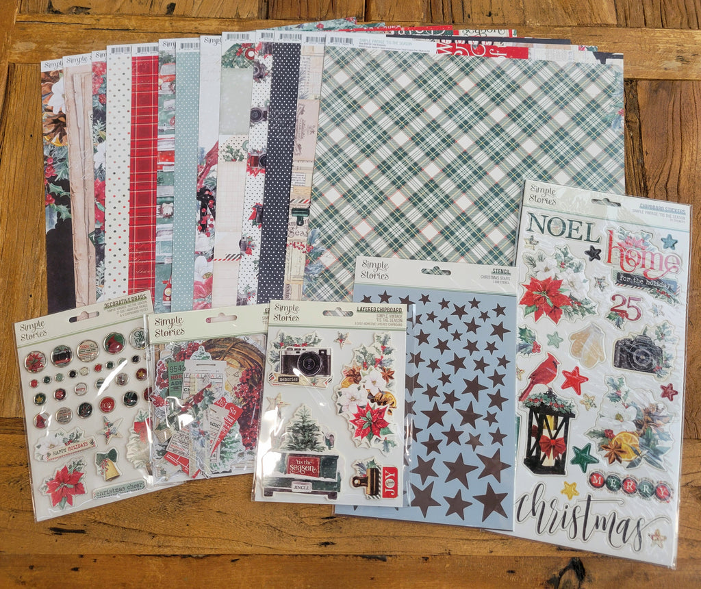 Tis The Season Scrapbook Bundle