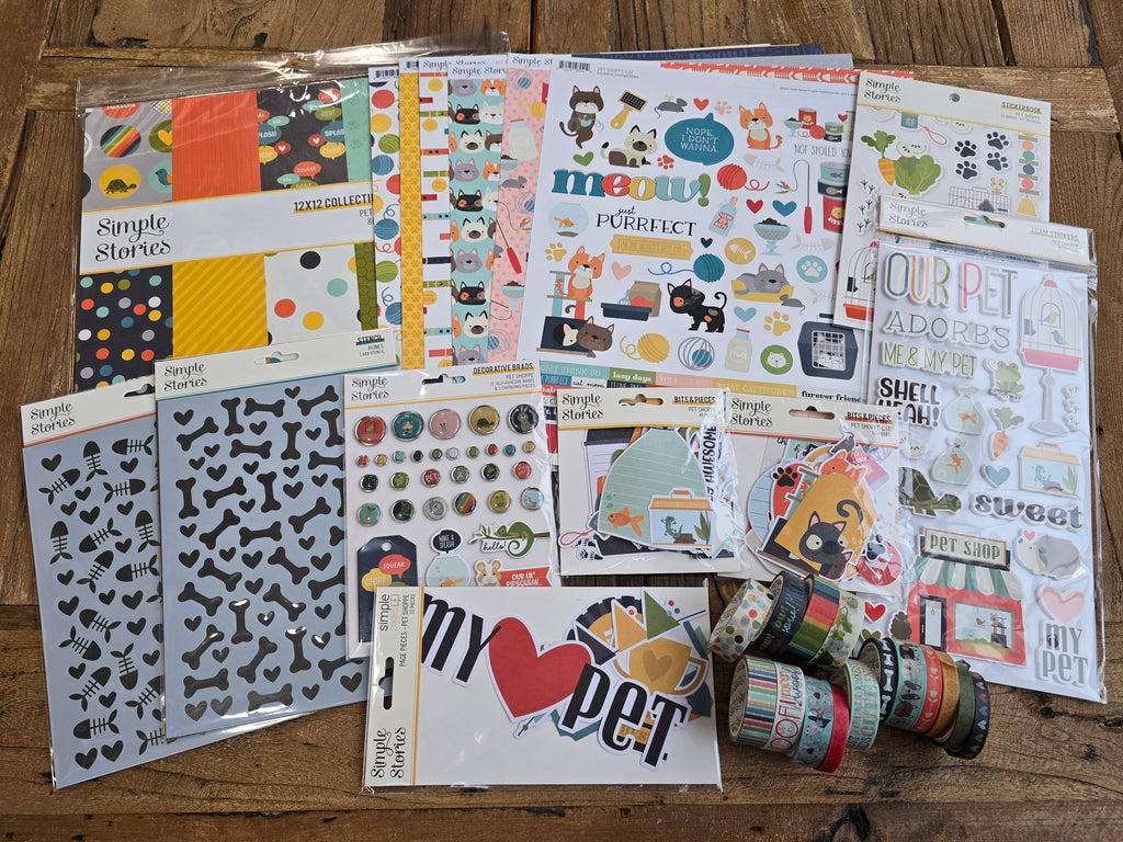 NEW! Pet Shoppe Scrapbook Bundle