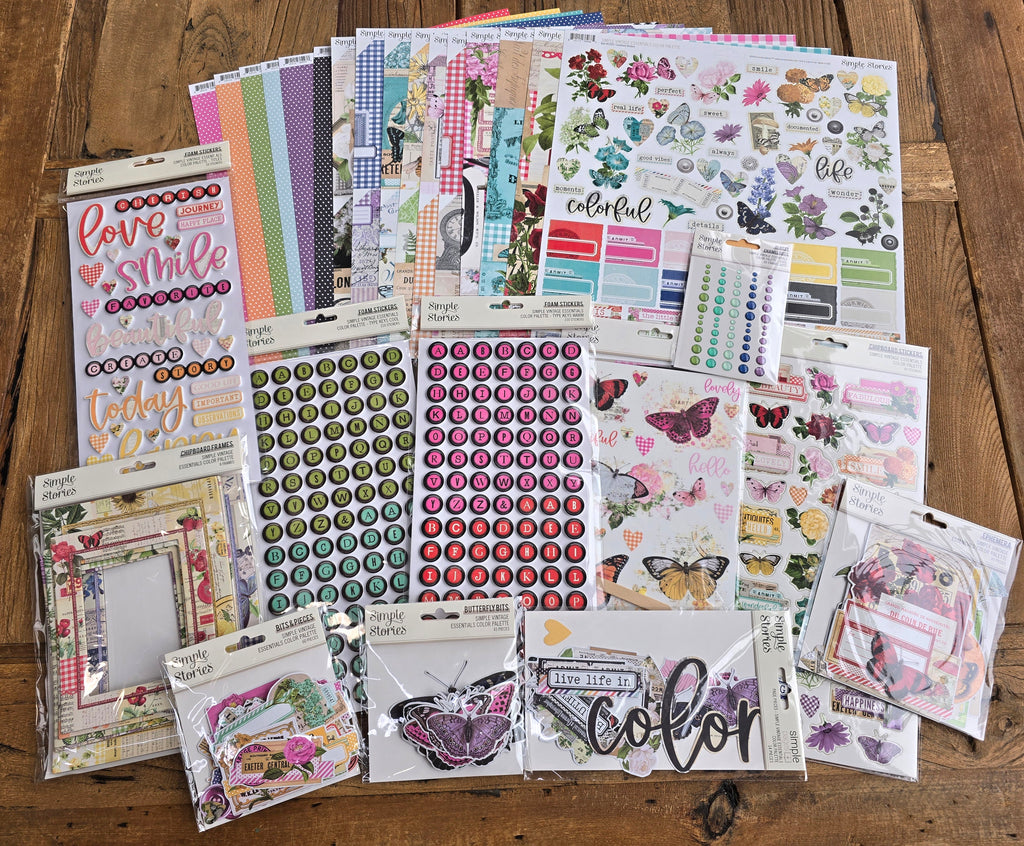 NEW! SV Essentials Color Palette Scrapbook Bundle