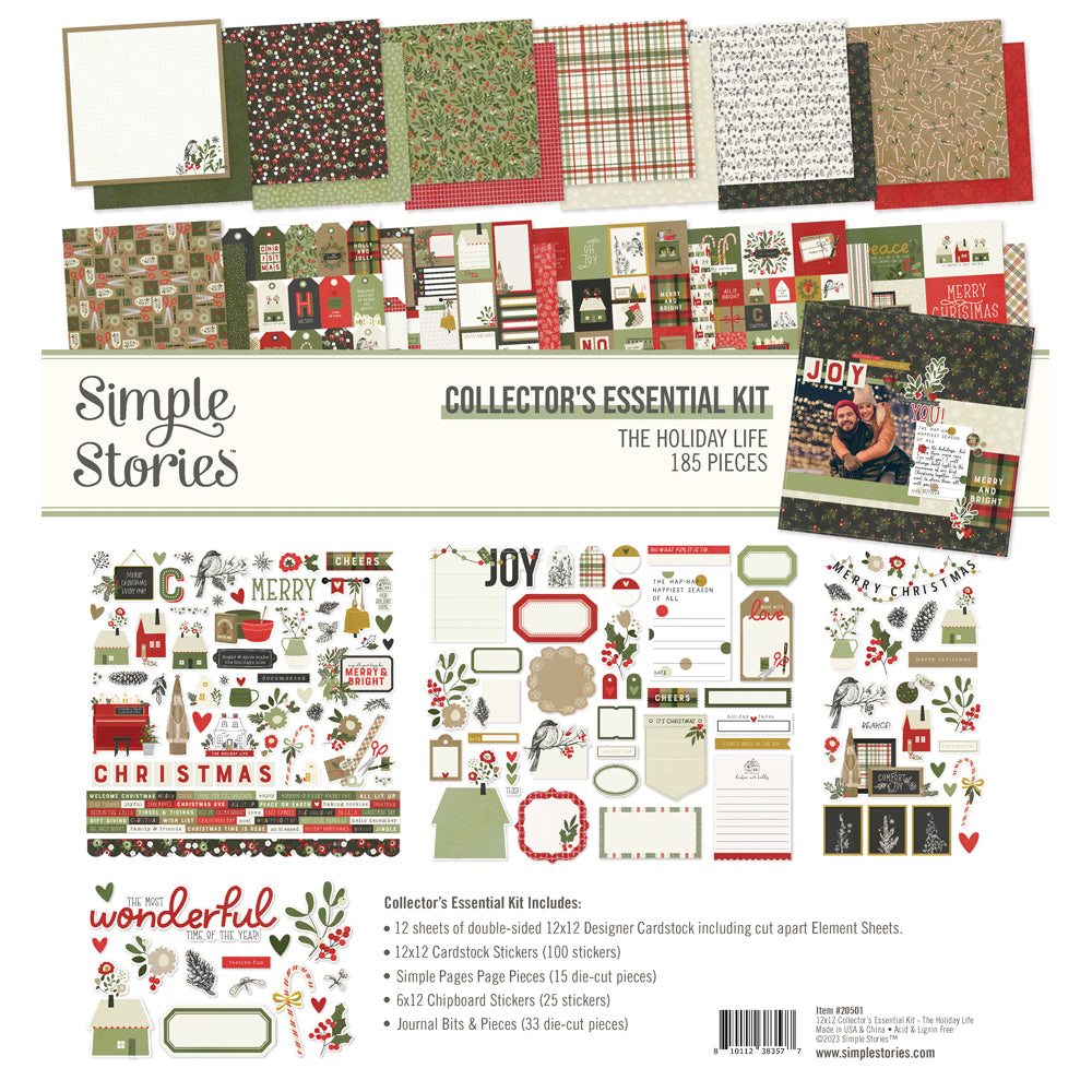 NEW! SIMPLE VINTAGE DEAR SANTA Mega Scrapbook Bundle