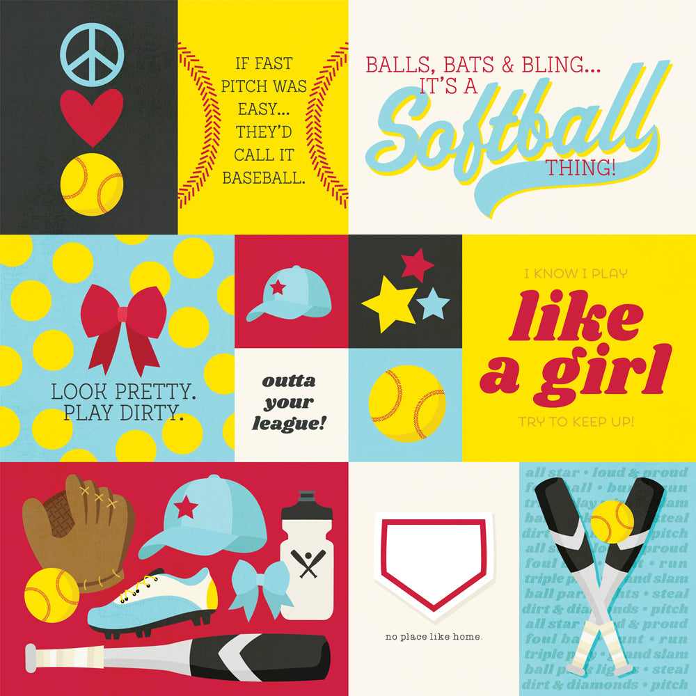 Softball Elements 1 - 25 pack