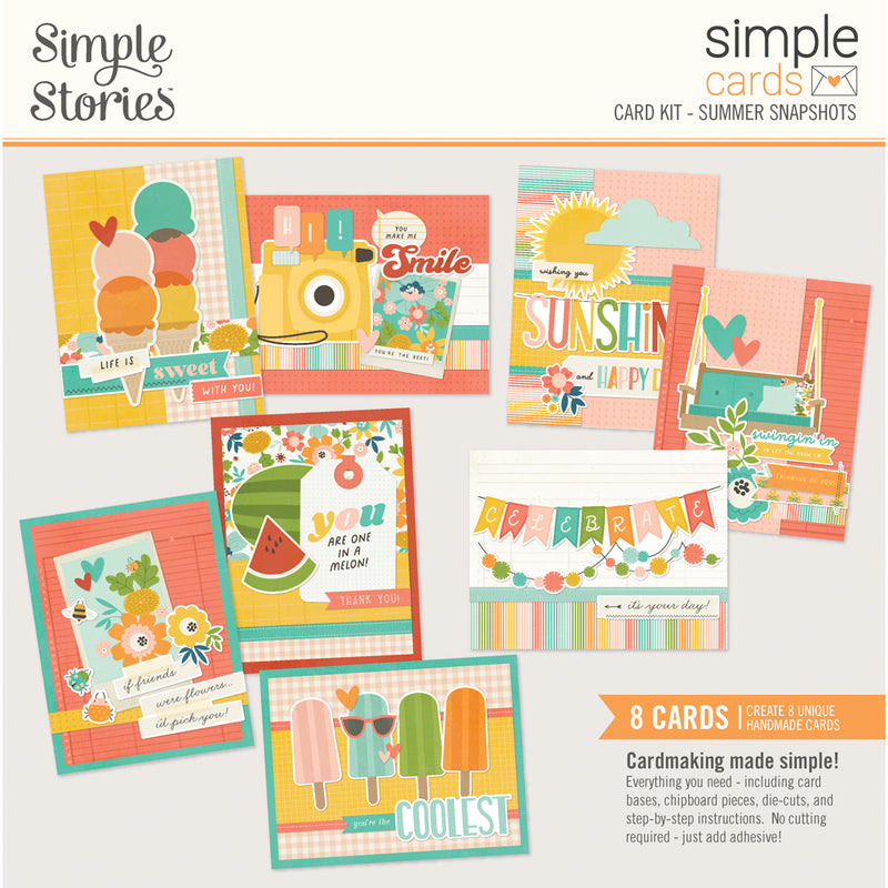 NEW! Simple Cards Card Kit - Summer Snapshots