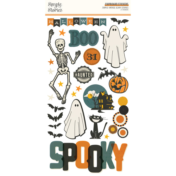 Simple Vintage Scary Stories - 6x12 Chipboard – Simple Stories