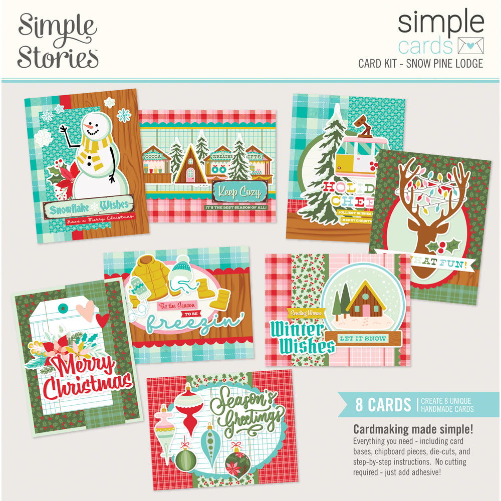 Snow Pine Lodge - Simple Cards Card Kit