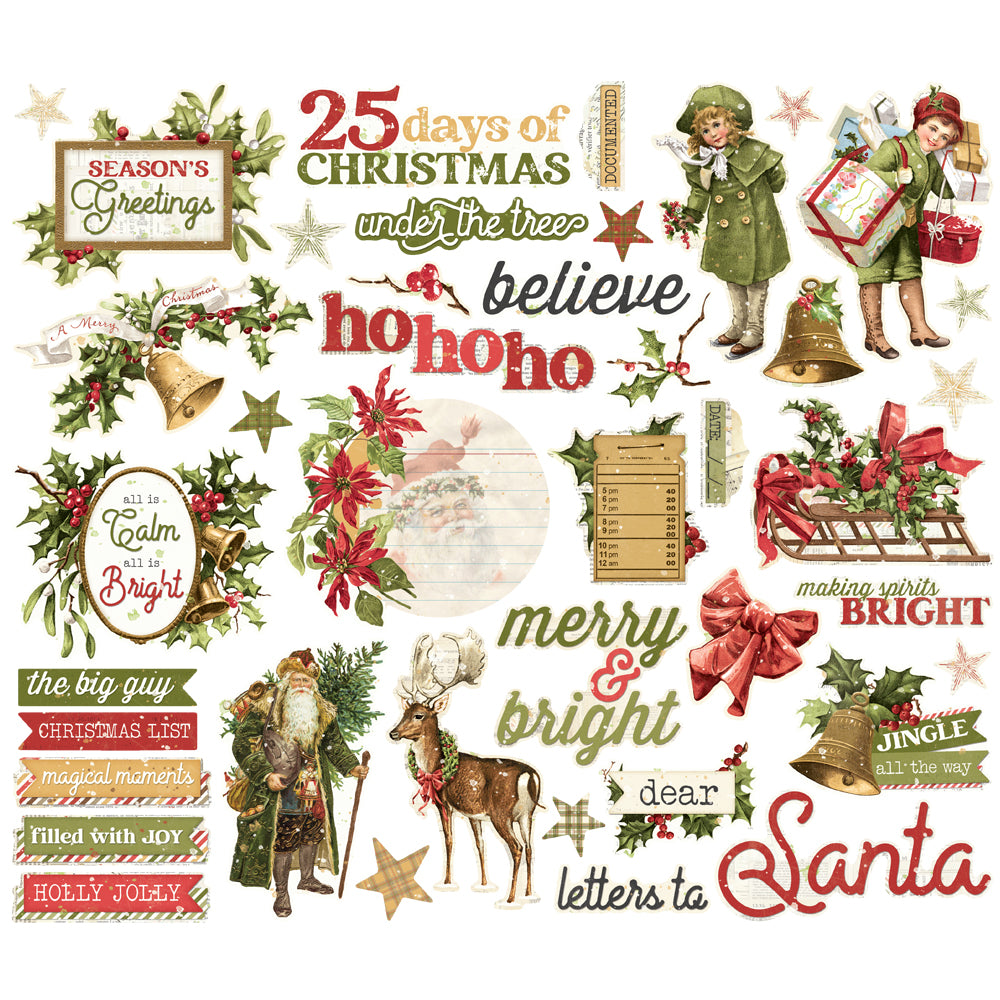 Simple Vintage Yuletide - Bits & Pieces