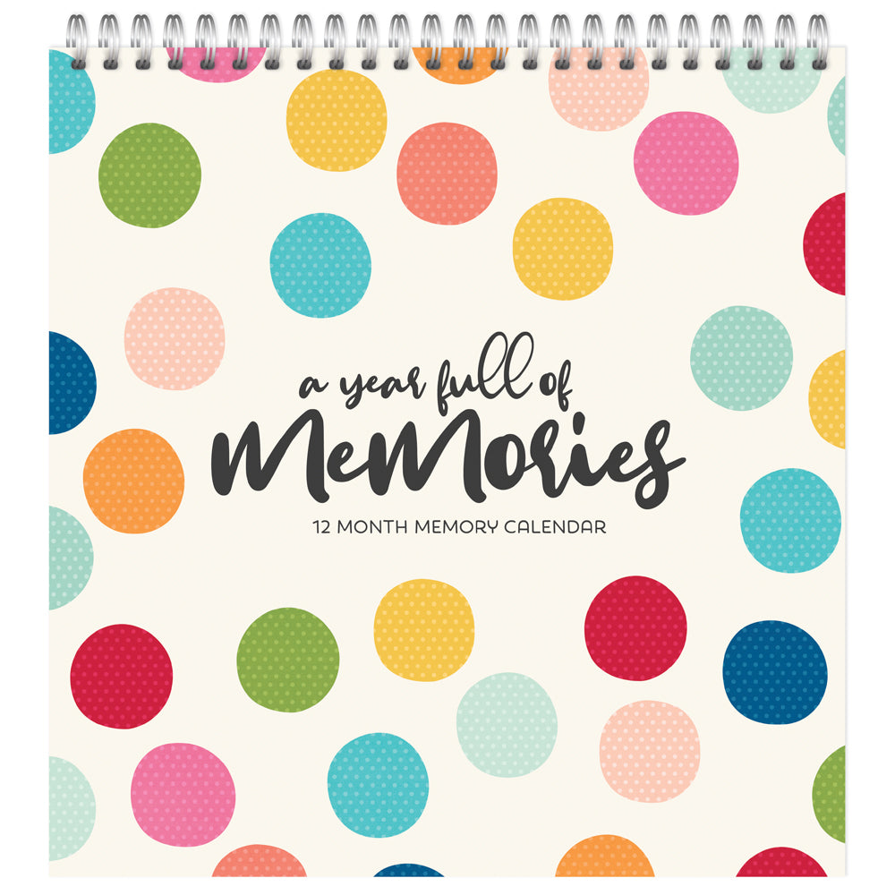 Color Vibe Memory Calendar