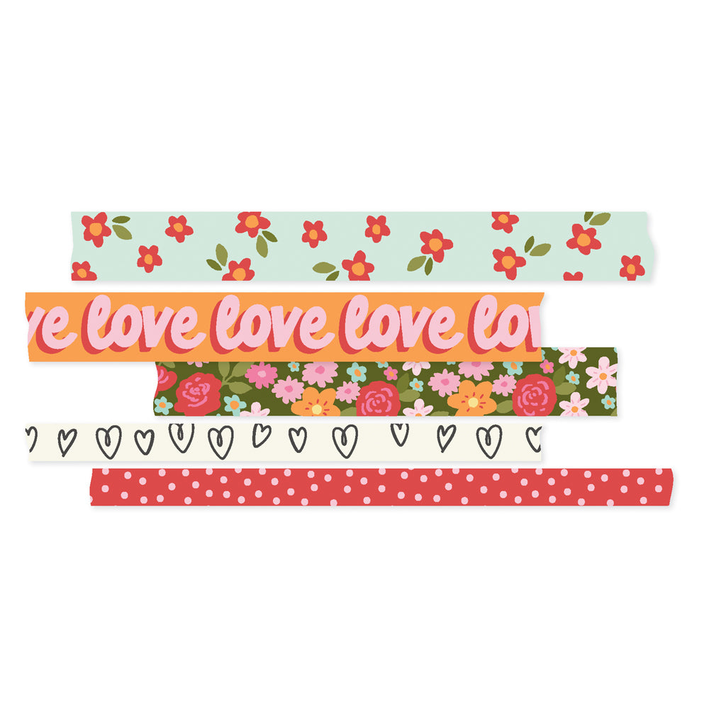 Heartstrings Washi Tape - Unit of 6