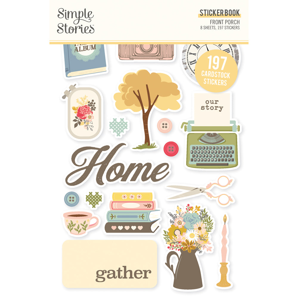 Front Porch Sticker Book - Unit of 6