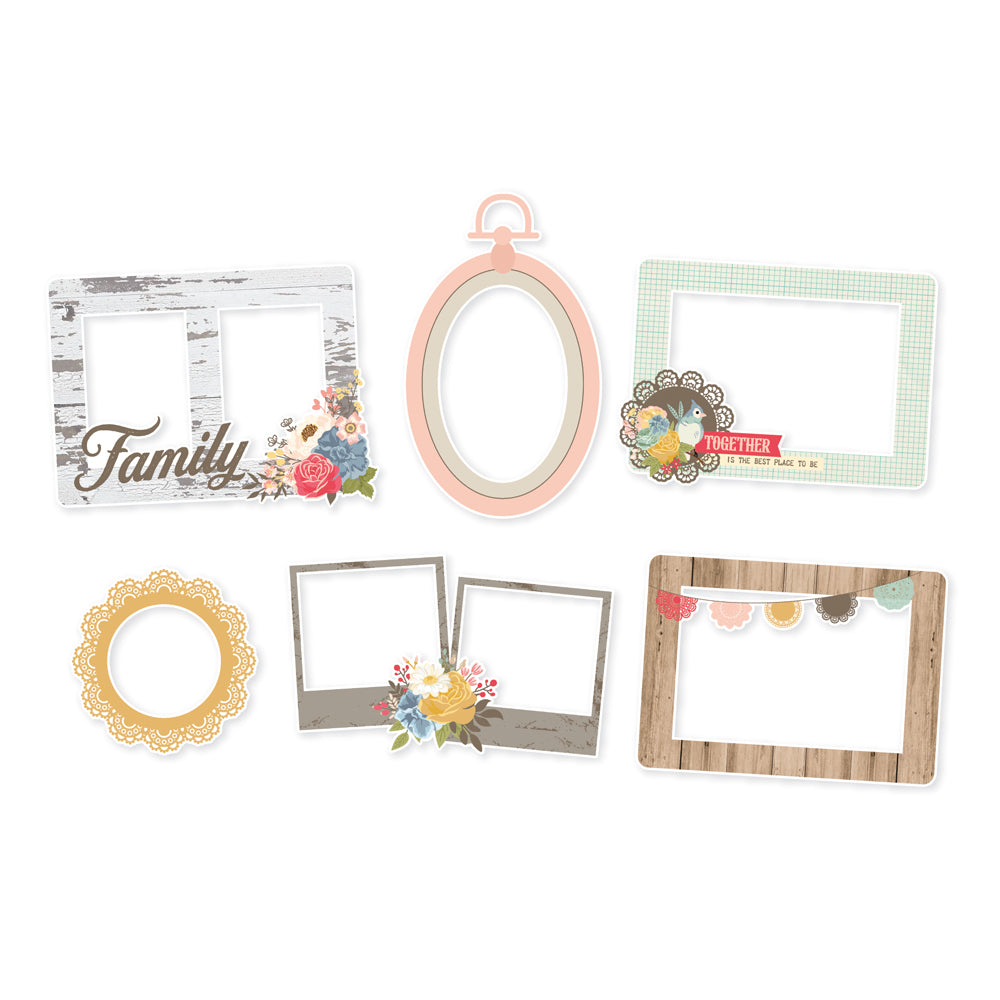 Front Porch Chipboard Frames - Unit of 6