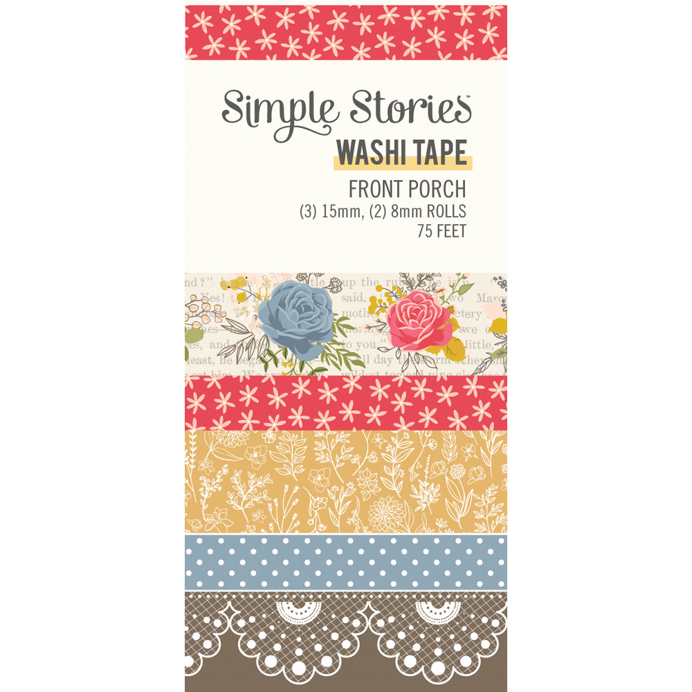 Front Porch Washi Tape - Unit of 6