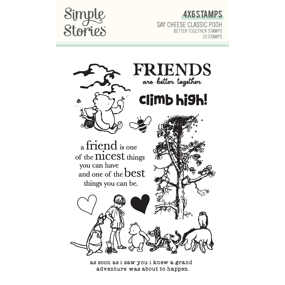 Say Cheese Classic Pooh Better Together Stamps - Unit of 6