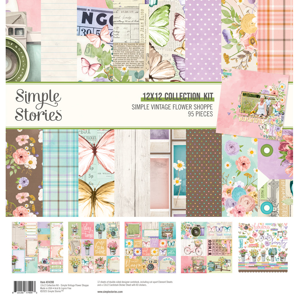 Simple Vintage Flower Shoppe - Collection Kit