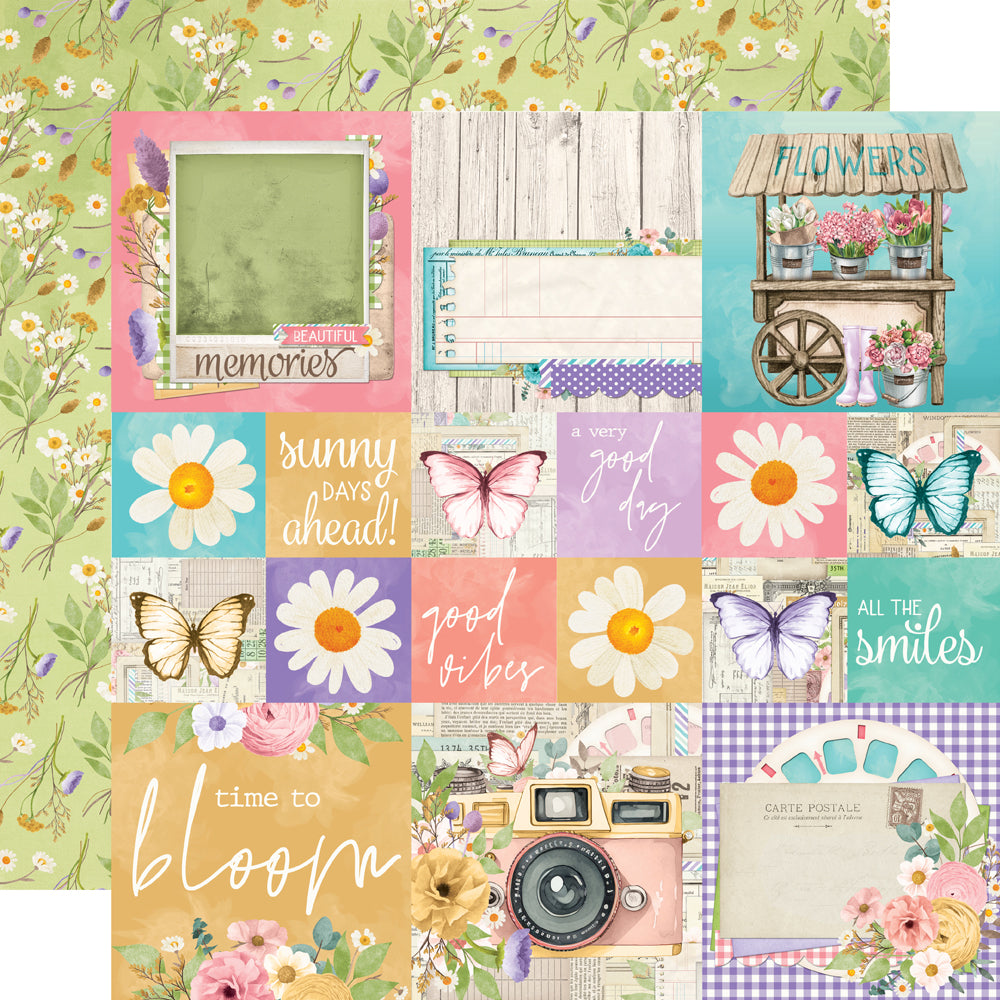 Simple Vintage Flower Shoppe  - 2x2/4x4 Elements