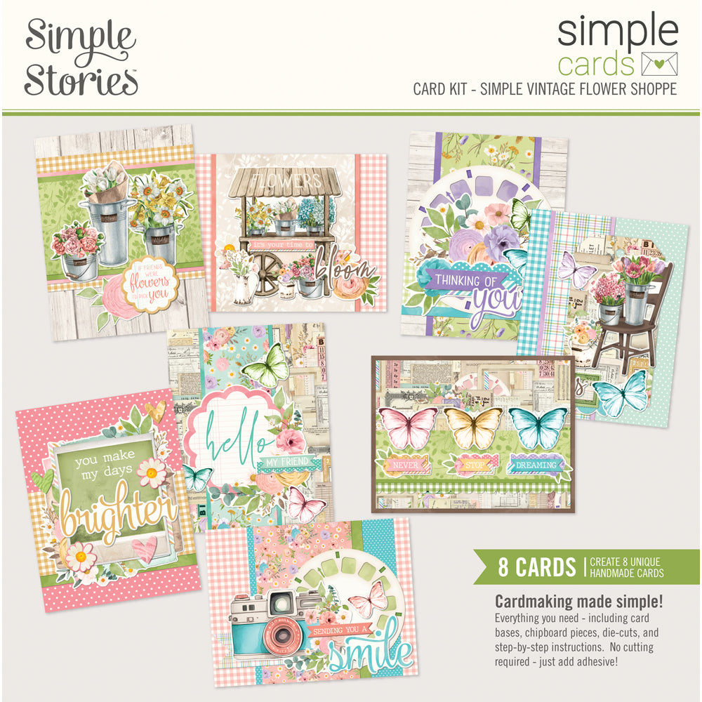 Simple Vintage Flower Shoppe - Simple Cards Card Kit