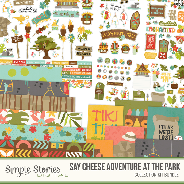 Say Cheese Adventure at the Park Digital Collection Kit – Simple Stories