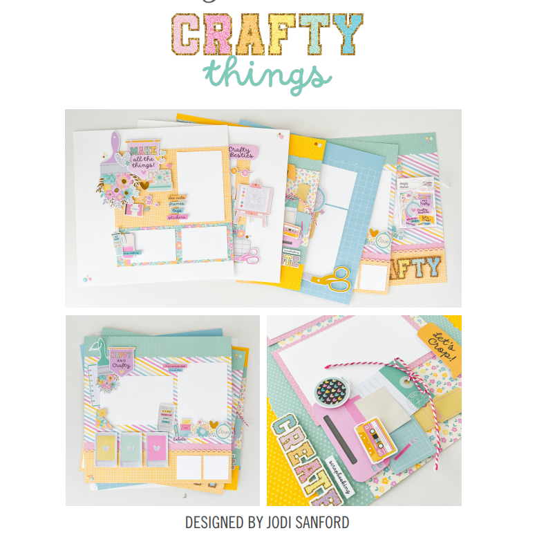 New! Crafty Things Layout Class Kit