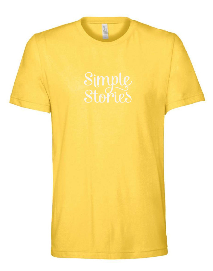 Simple Stories T-Shirt - Yellow