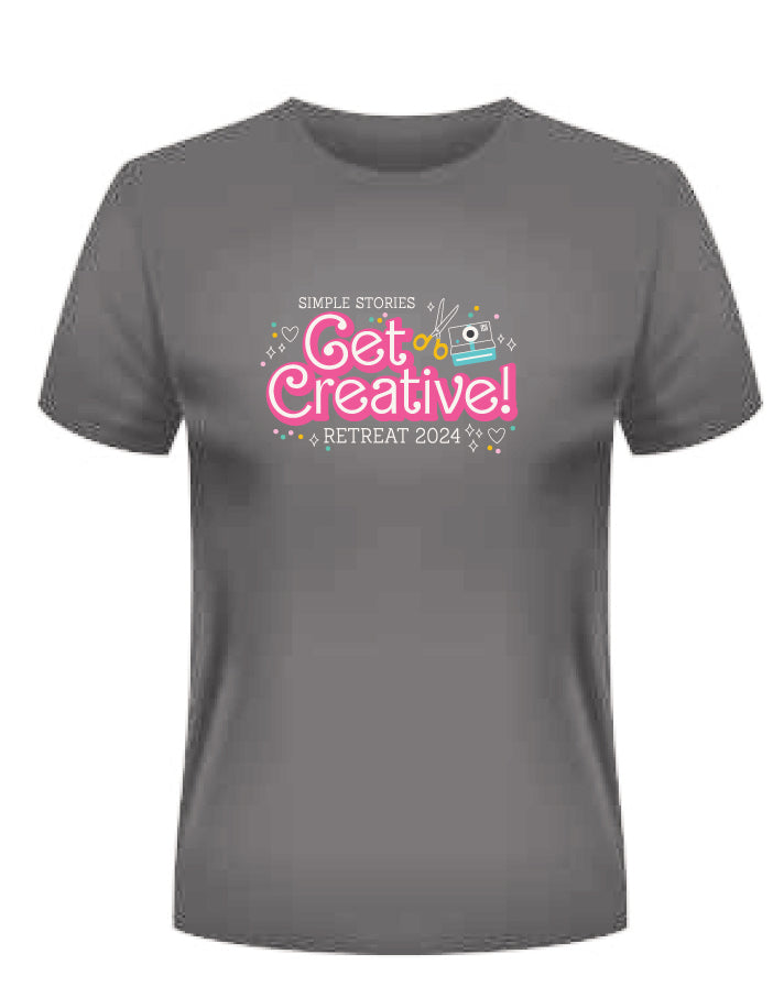 Get Creative 2024 Retreat T-Shirt - Storm