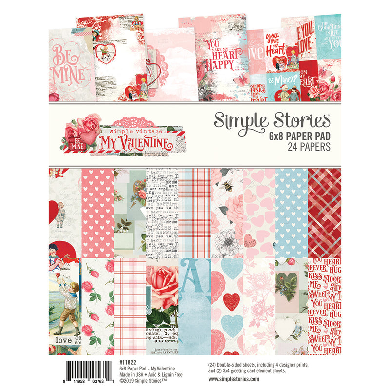 Simple Vintage My Valentine Washi Tape – Simple Stories, Valentine