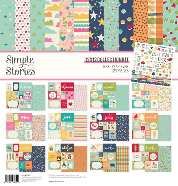 Best Year Ever 12x12 Collection Kit – Simple Stories