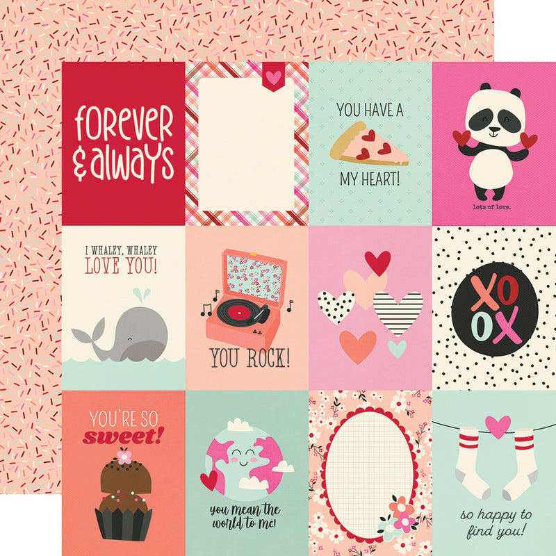 Sweet Talk Cardstock Stickers - Simple Stories