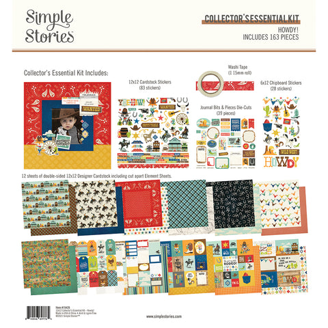 Simple Stories 12x12 My Story Collector's Essential Kit