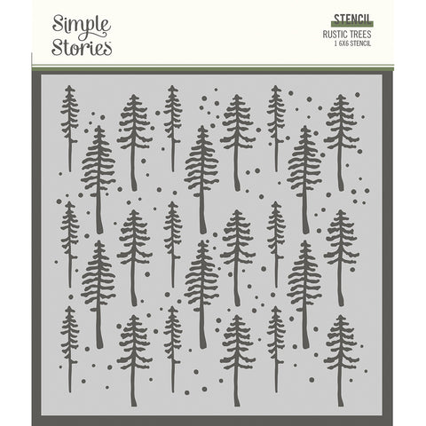 simple tree stencils
