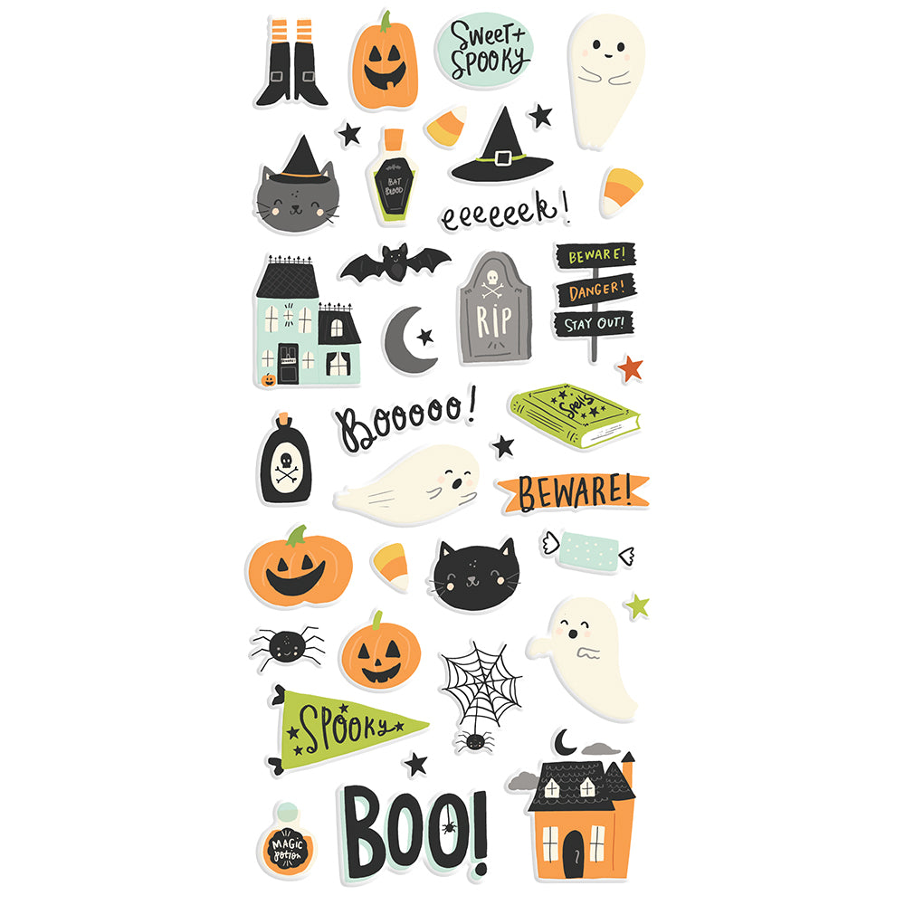 Spooky Nights - Puffy Stickers – Simple Stories