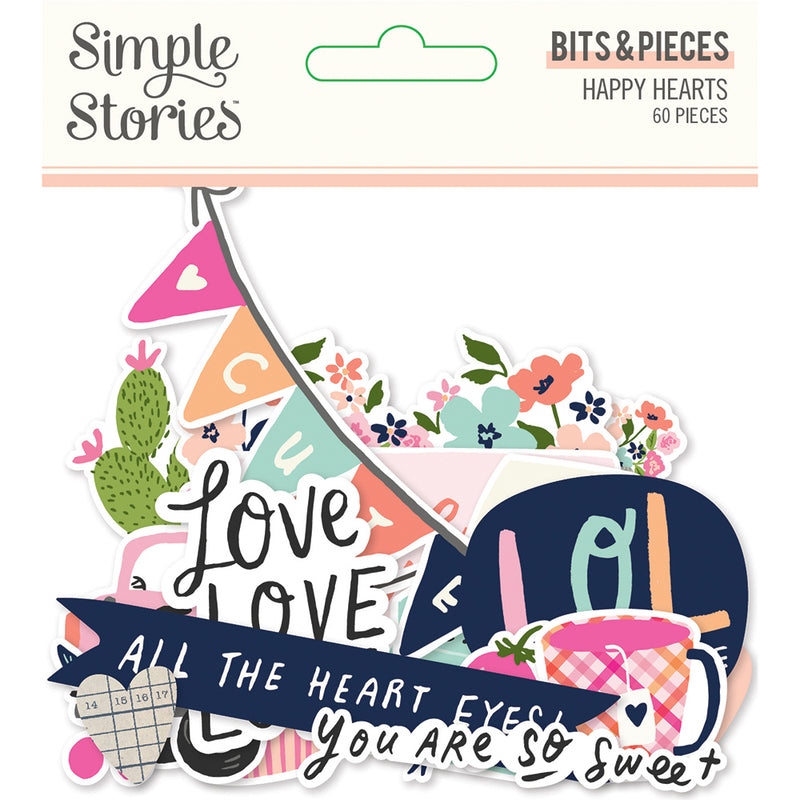 Simple Stories, Happy Hearts Stickers