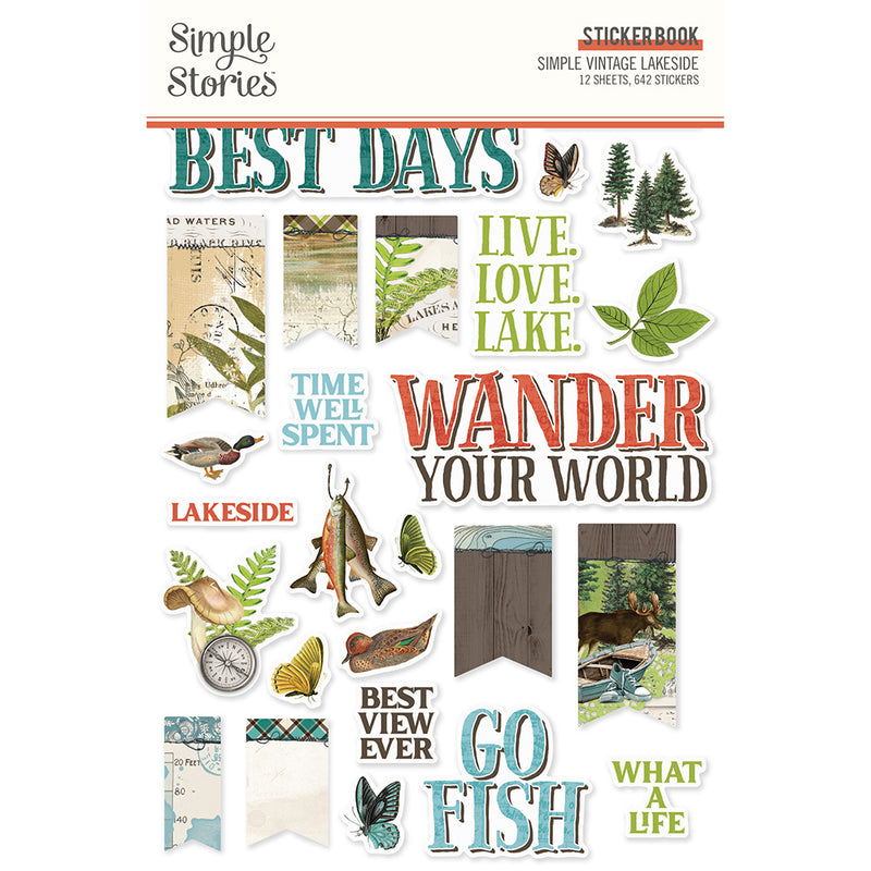 Simple Stories - Simple Vintage 'Tis The Season - Sticker Book – Layle By  Mail