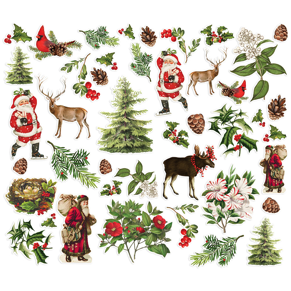 Simple Vintage Christmas Lodge - Sticker Book – Simple Stories