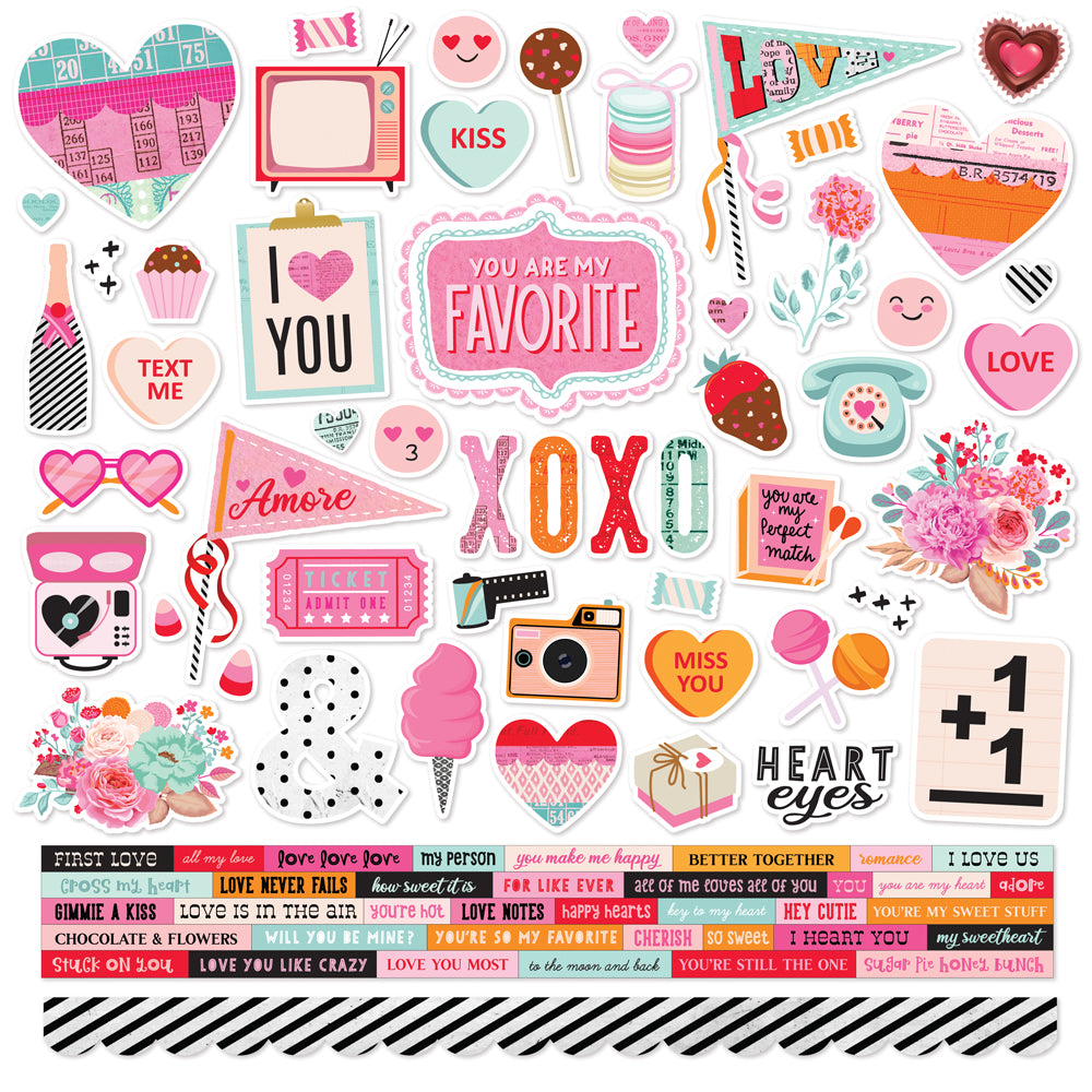 Heart Eyes Collection Kit Simple Stories 9354