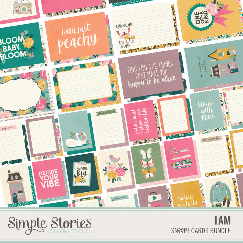 Simple Stories - Sn@p! 4x6 Cards - Baby Girl
